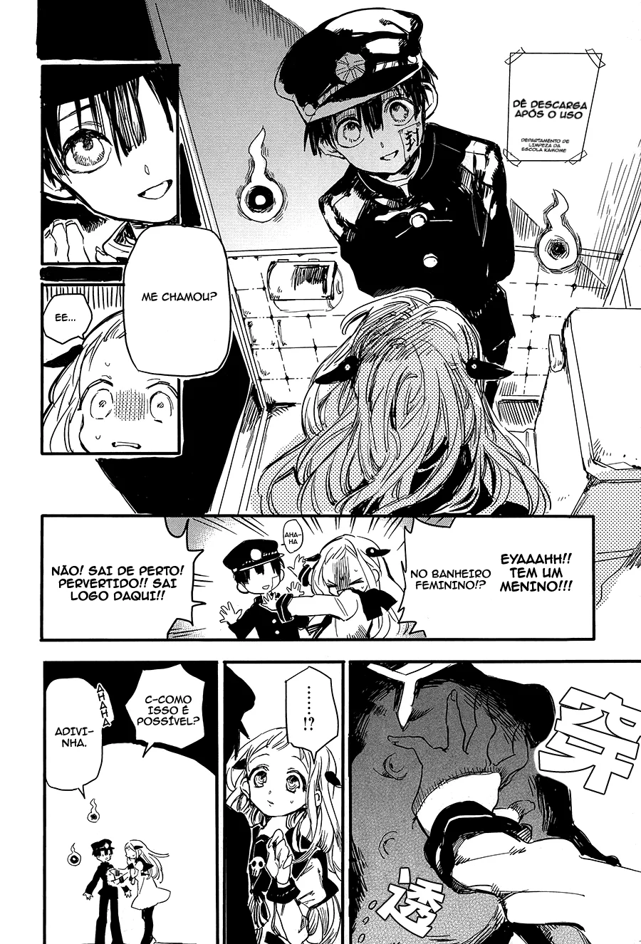 Read Toilet-bound Hanako-kun Português Manga Online