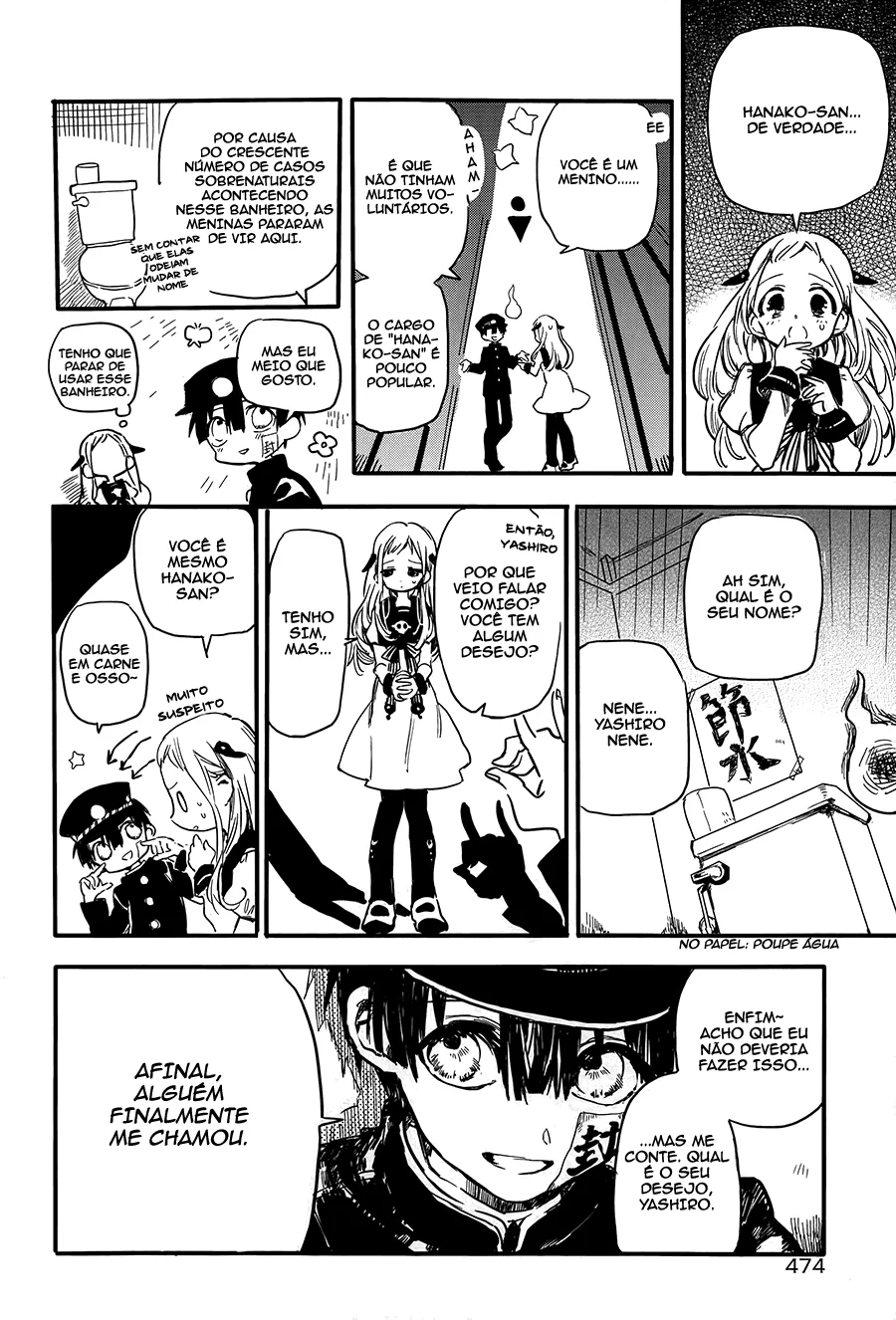 Read Toilet-bound Hanako-kun Português Manga Online