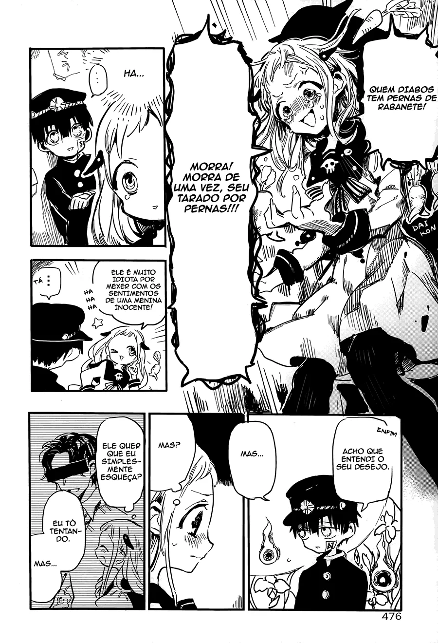 Read Toilet-bound Hanako-kun Português Manga Online