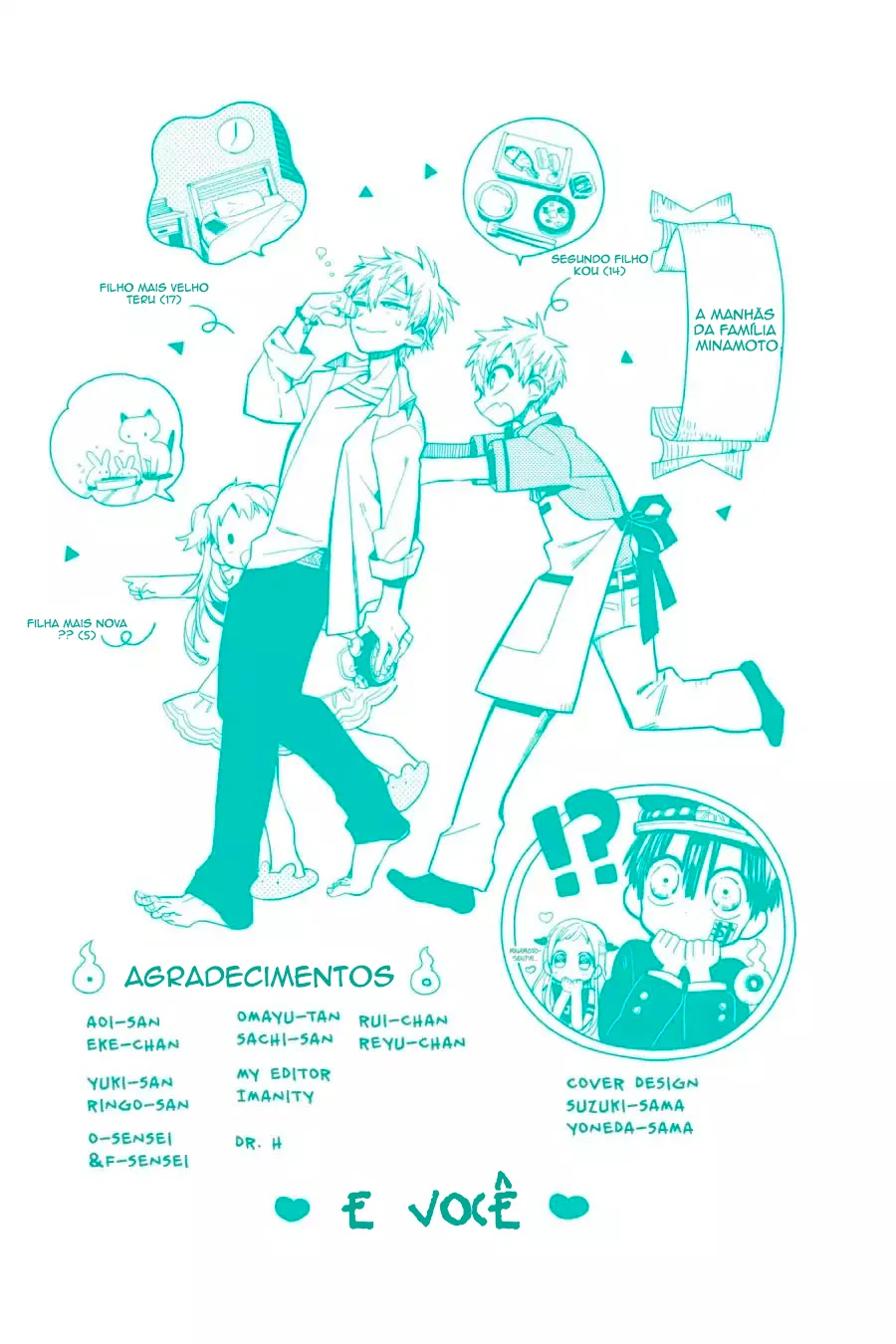 Read Toilet-bound Hanako-kun Português Manga Online