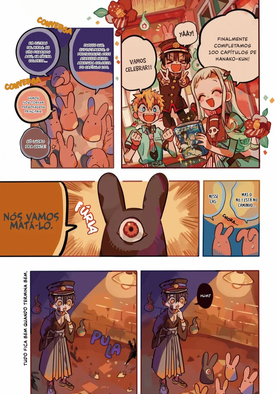 Read Toilet-bound Hanako-kun Português Manga Online