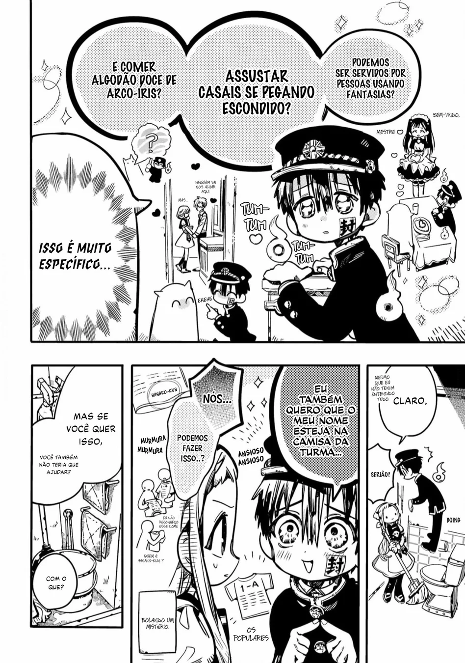 Read Toilet-bound Hanako-kun Português Manga Online