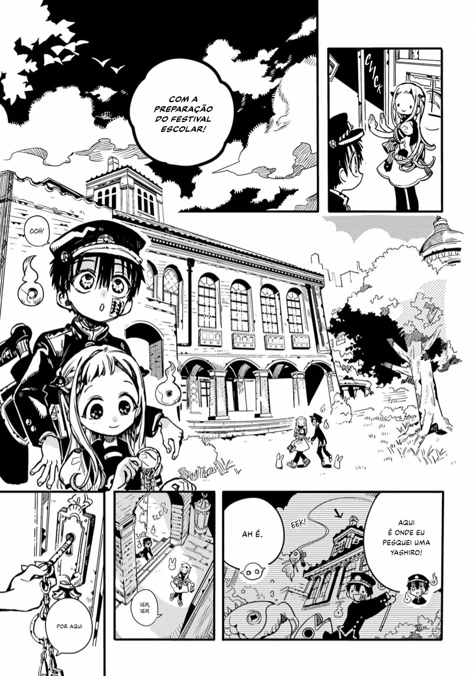 Read Toilet-bound Hanako-kun Português Manga Online