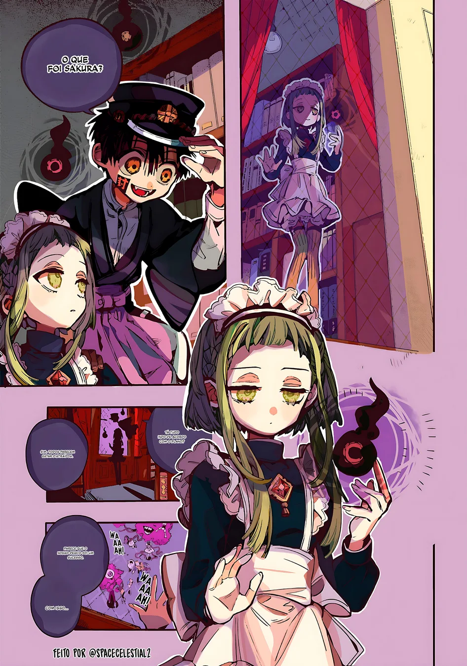 Read Toilet-bound Hanako-kun Português Manga Online