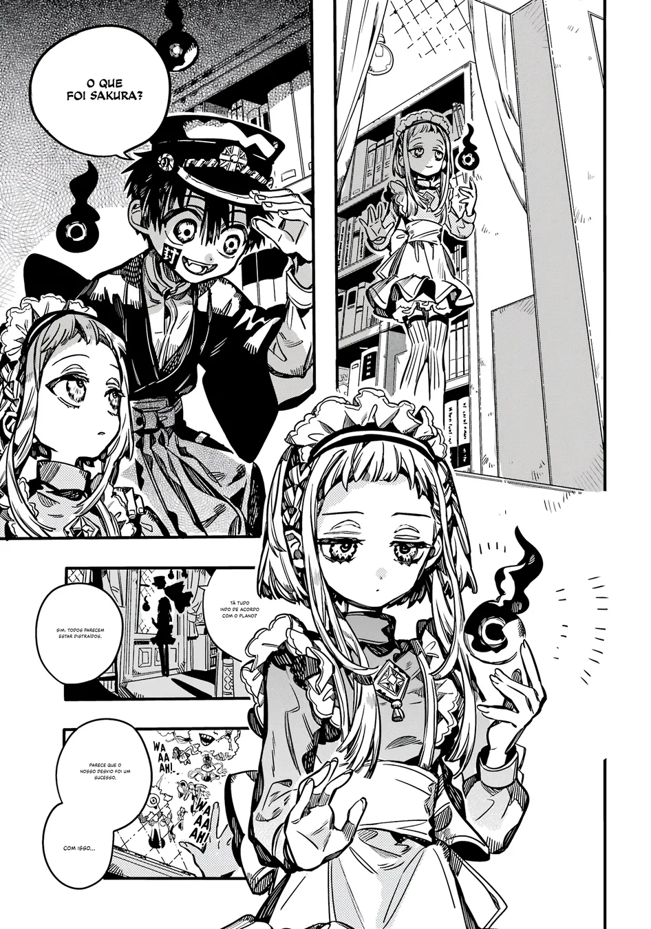 Read Toilet-bound Hanako-kun Português Manga Online