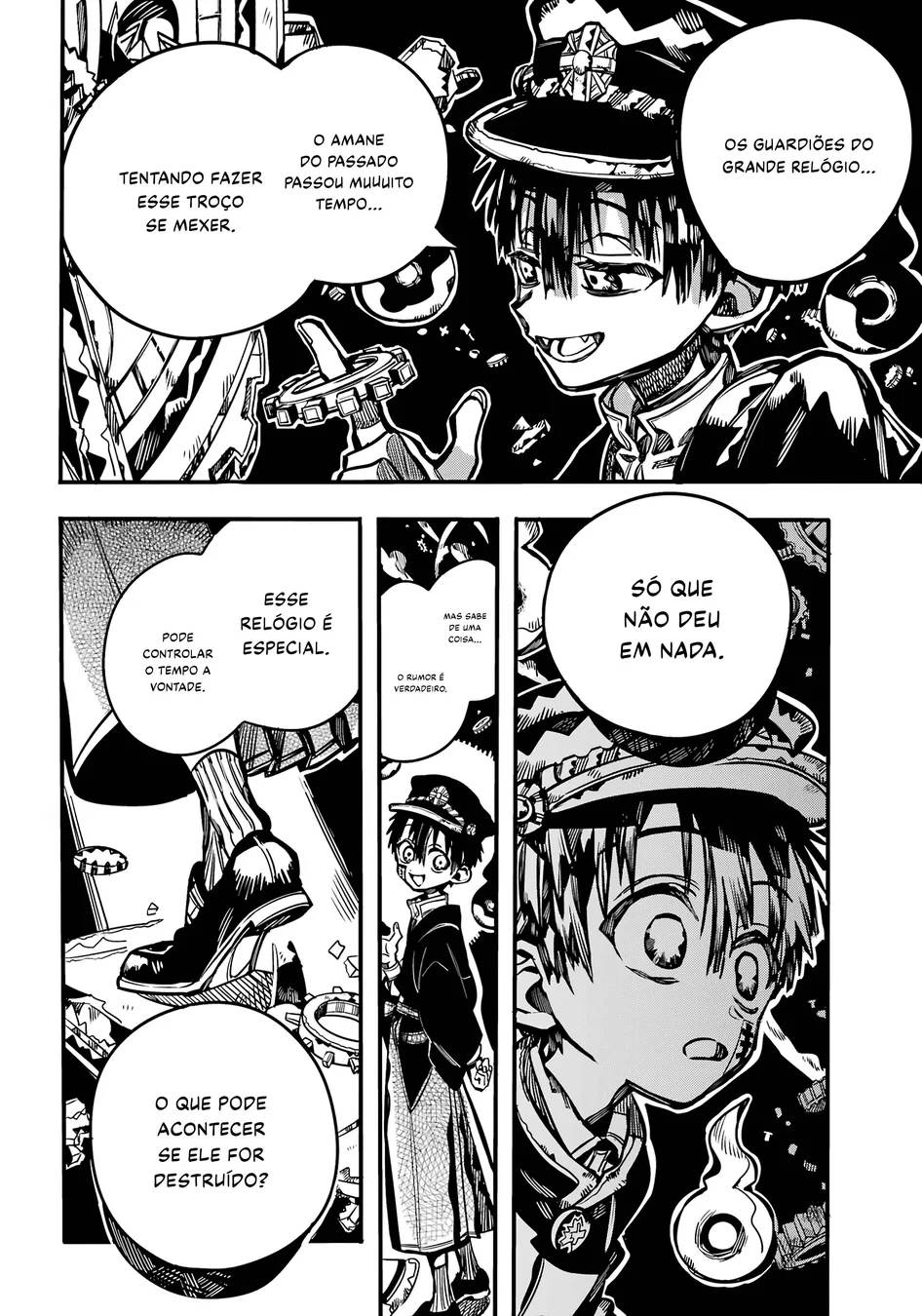 Read Toilet-bound Hanako-kun Português Manga Online