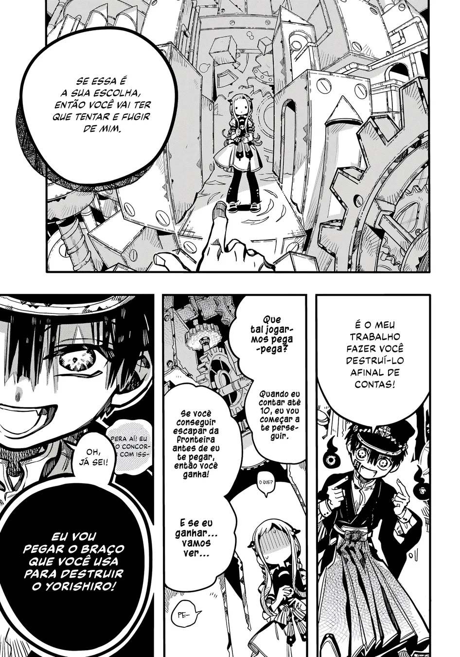 Read Toilet-bound Hanako-kun Português Manga Online