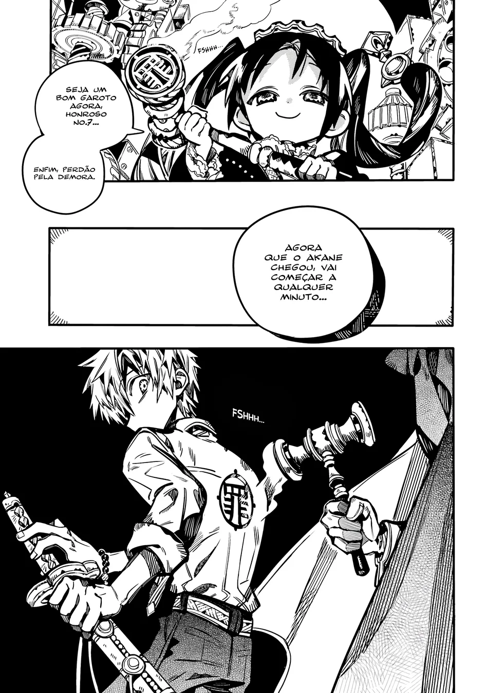 Read Toilet-bound Hanako-kun Português Manga Online