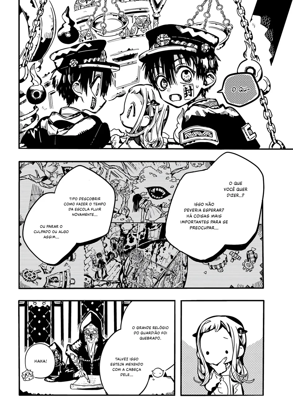 Read Toilet-bound Hanako-kun Português Manga Online