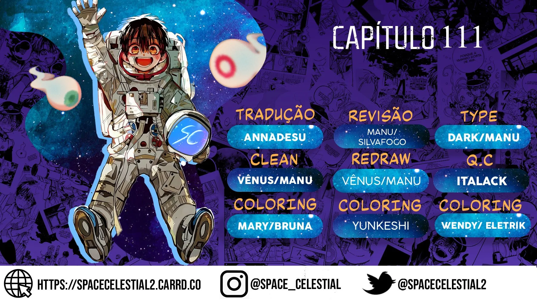 Read Toilet-bound Hanako-kun Português Manga Online