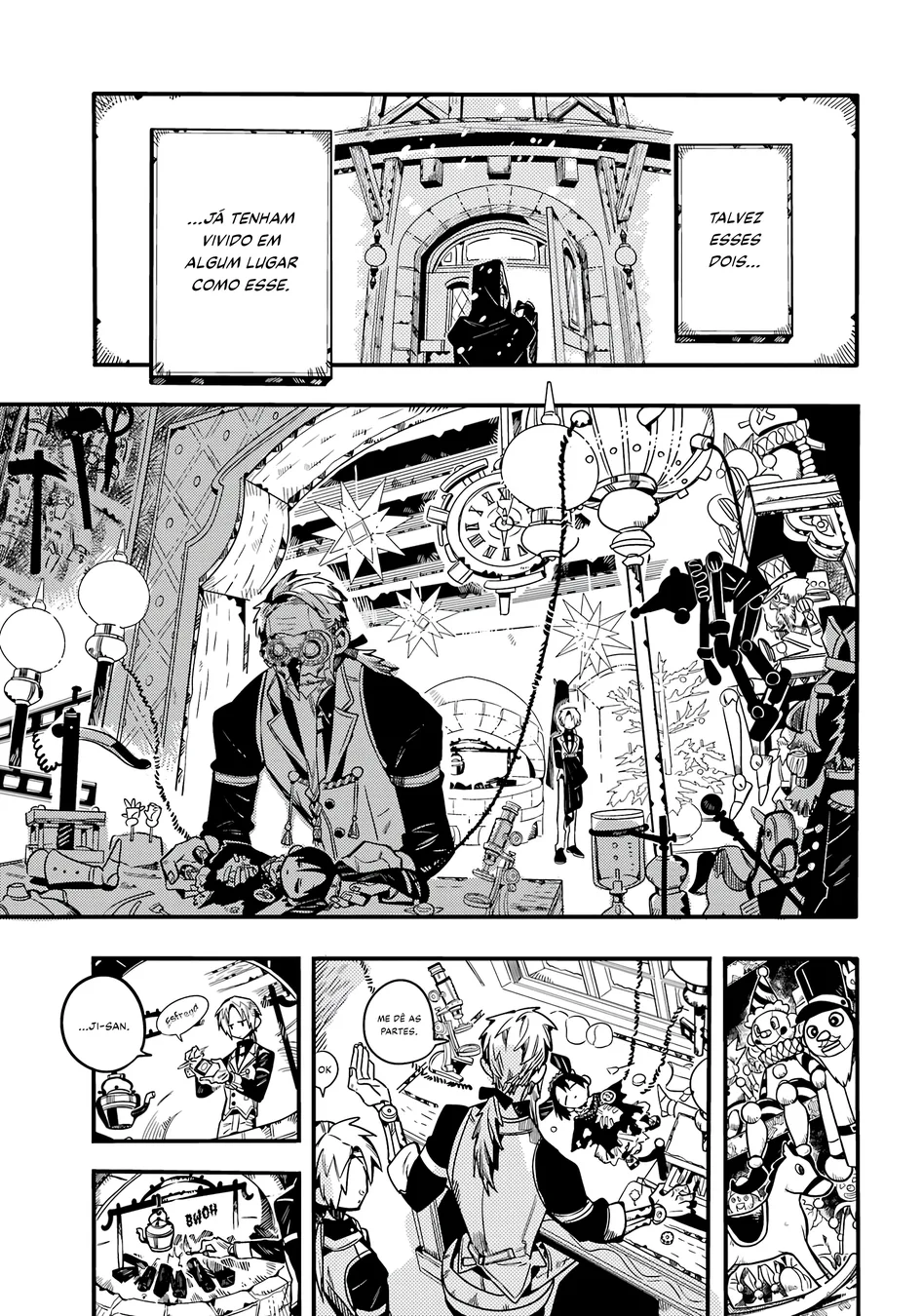 Read Toilet-bound Hanako-kun Português Manga Online