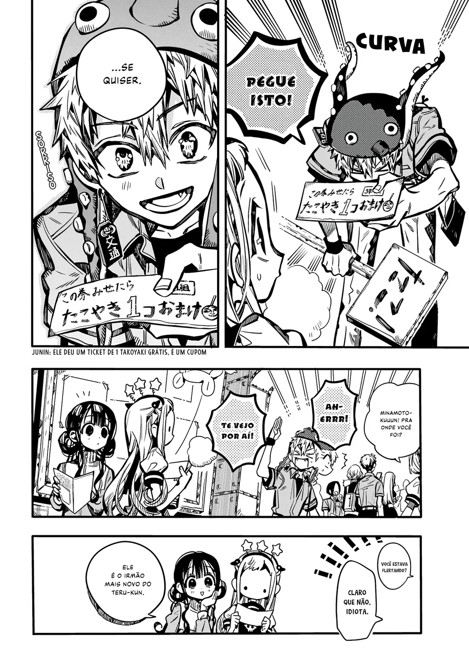 Read Toilet-bound Hanako-kun Português Manga Online