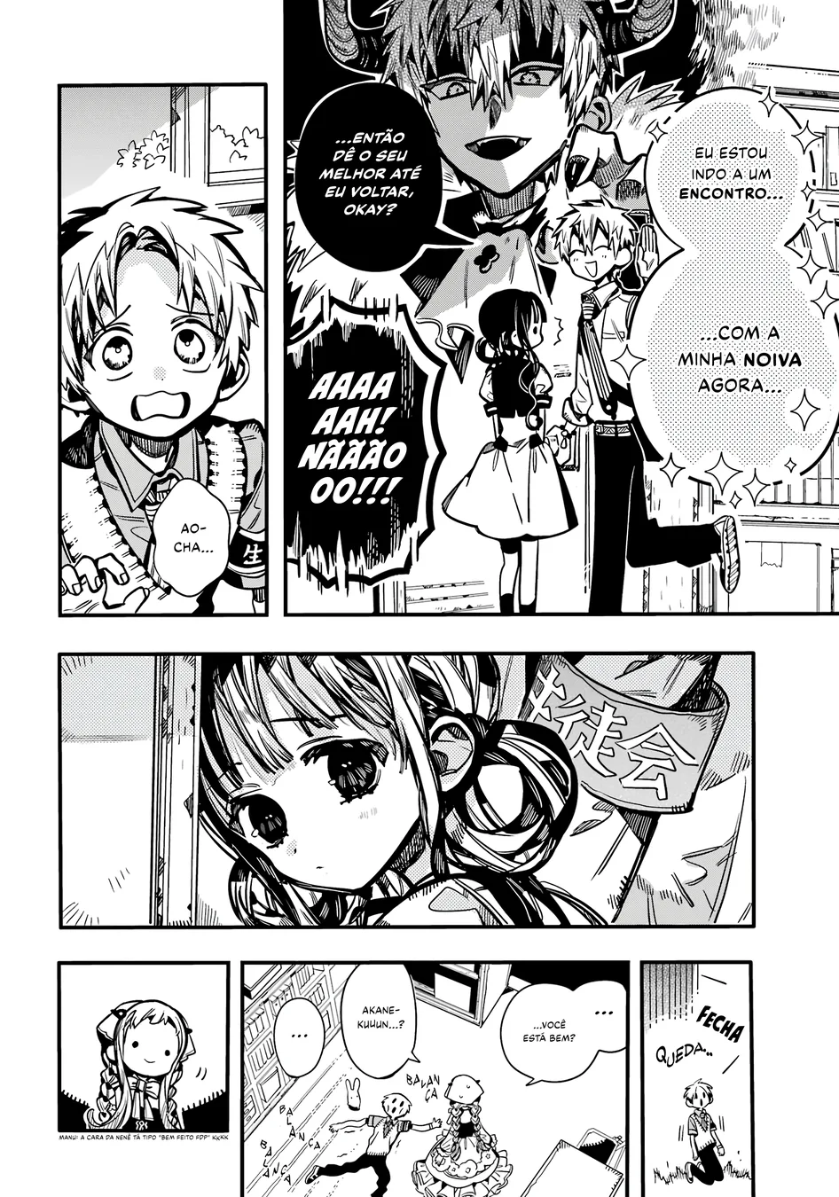 Read Toilet-bound Hanako-kun Português Manga Online