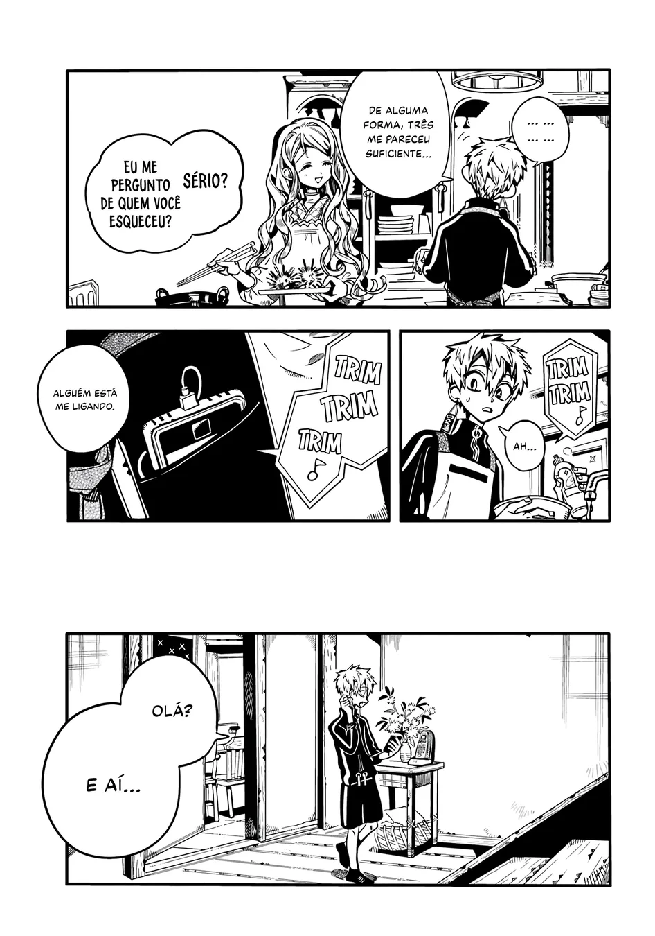 Read Toilet-bound Hanako-kun Português Manga Online