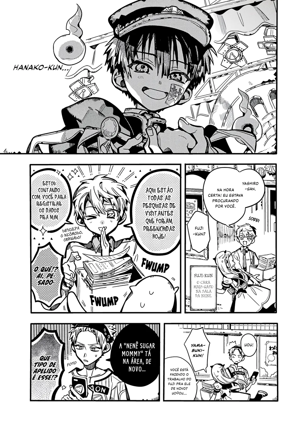 Read Toilet-bound Hanako-kun Português Manga Online