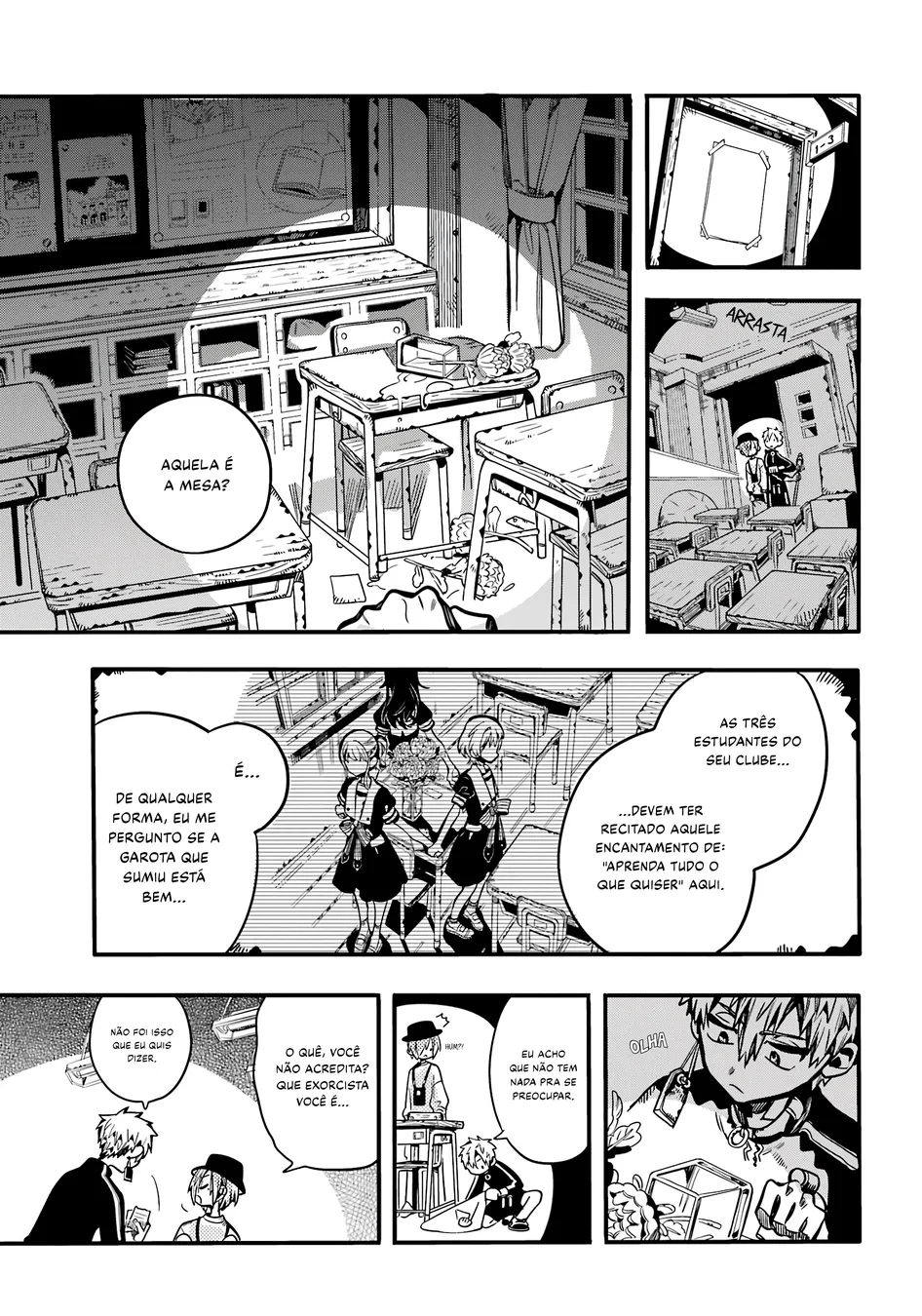 Read Toilet-bound Hanako-kun Português Manga Online