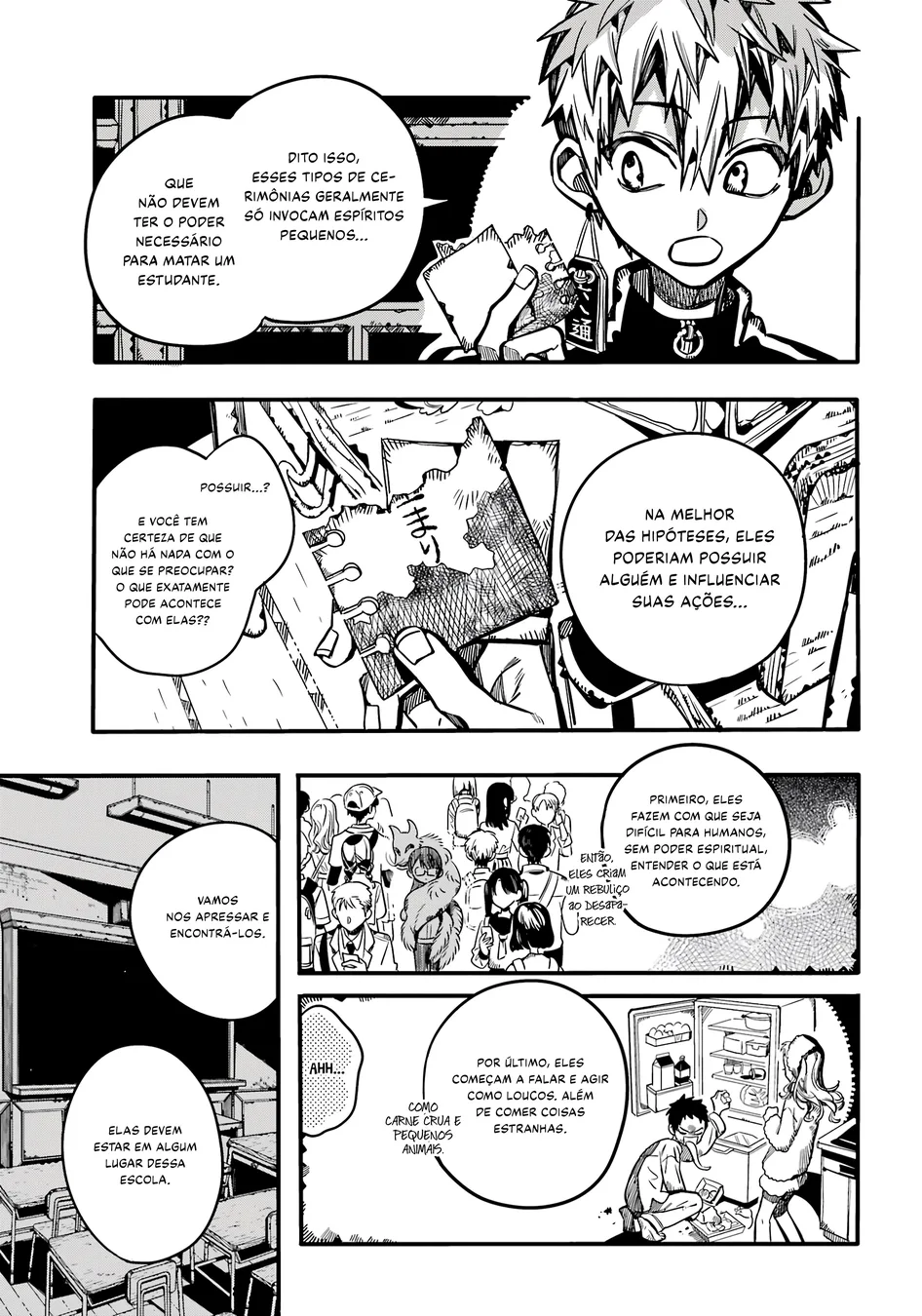 Read Toilet-bound Hanako-kun Português Manga Online