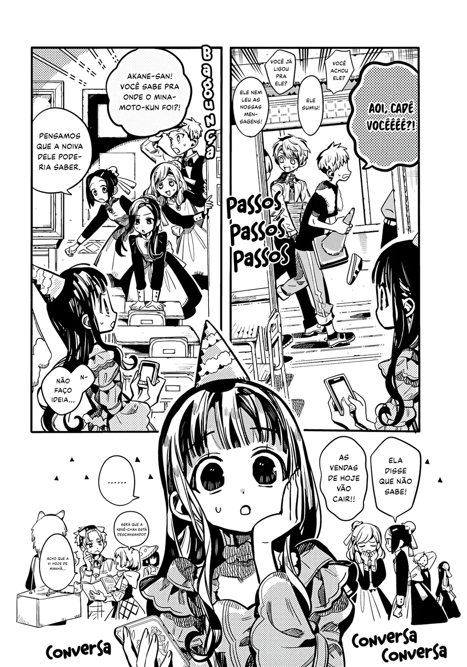 Read Toilet-bound Hanako-kun Português Manga Online