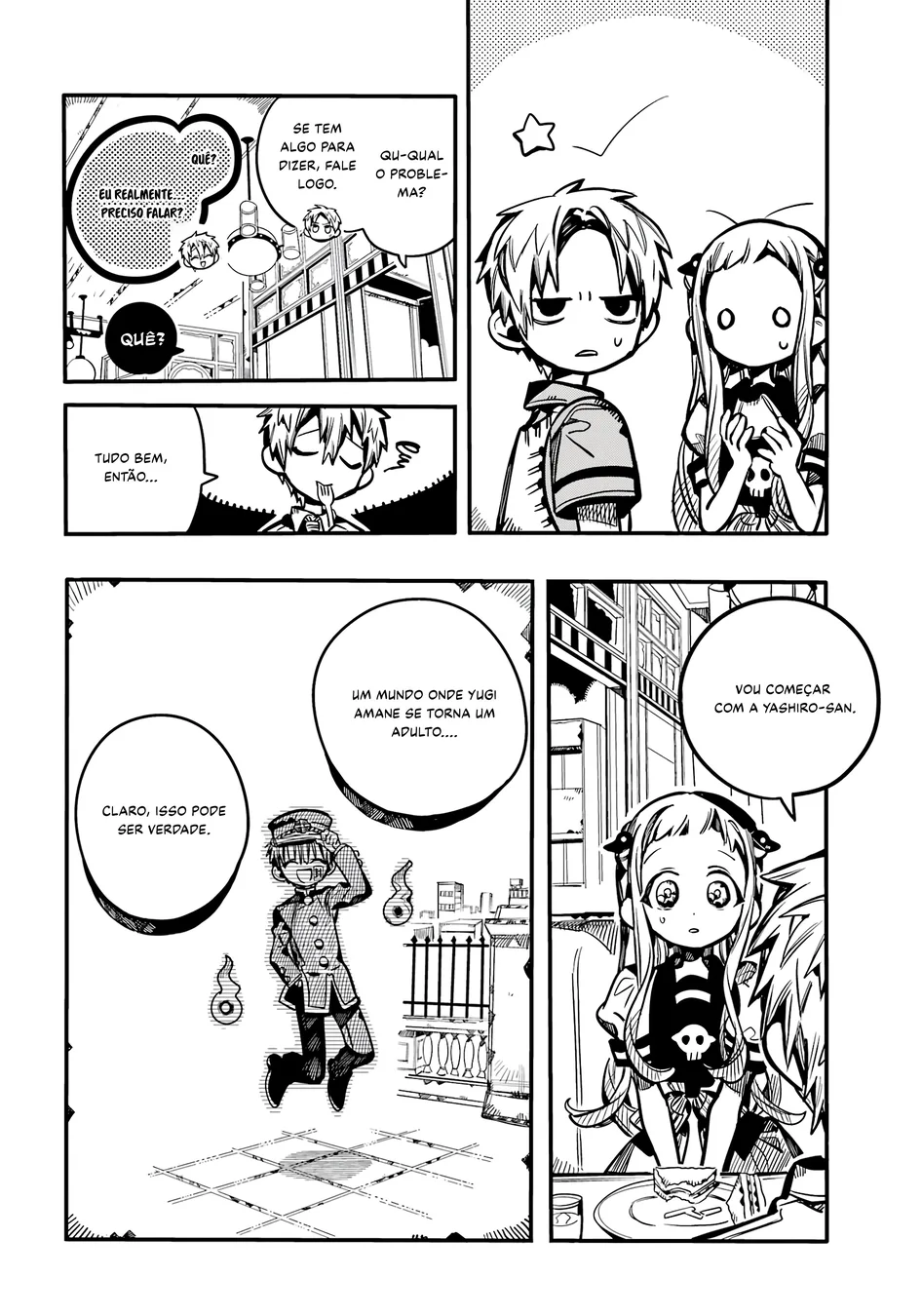 Read Toilet-bound Hanako-kun Português Manga Online