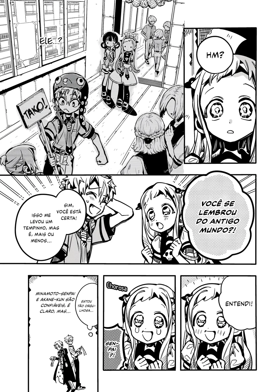 Read Toilet-bound Hanako-kun Português Manga Online