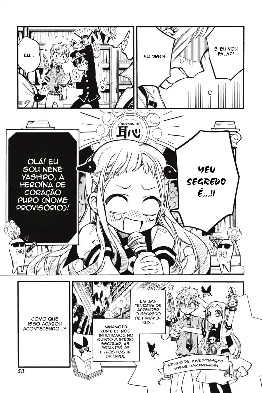 Read Toilet-bound Hanako-kun Português Manga Online