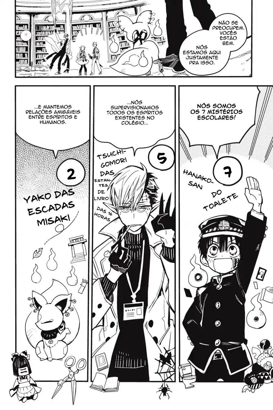 Read Toilet-bound Hanako-kun Português Manga Online