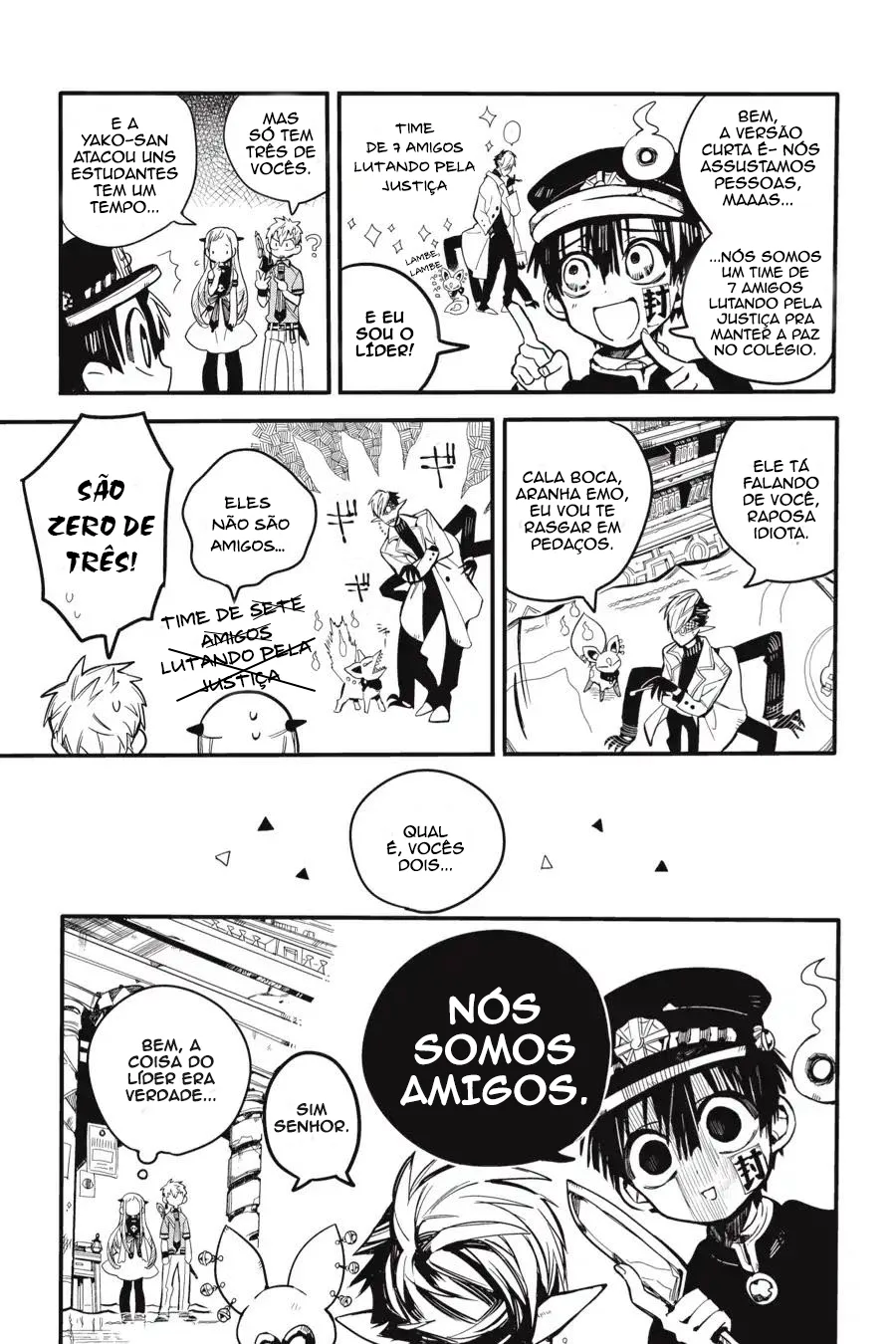 Read Toilet-bound Hanako-kun Português Manga Online