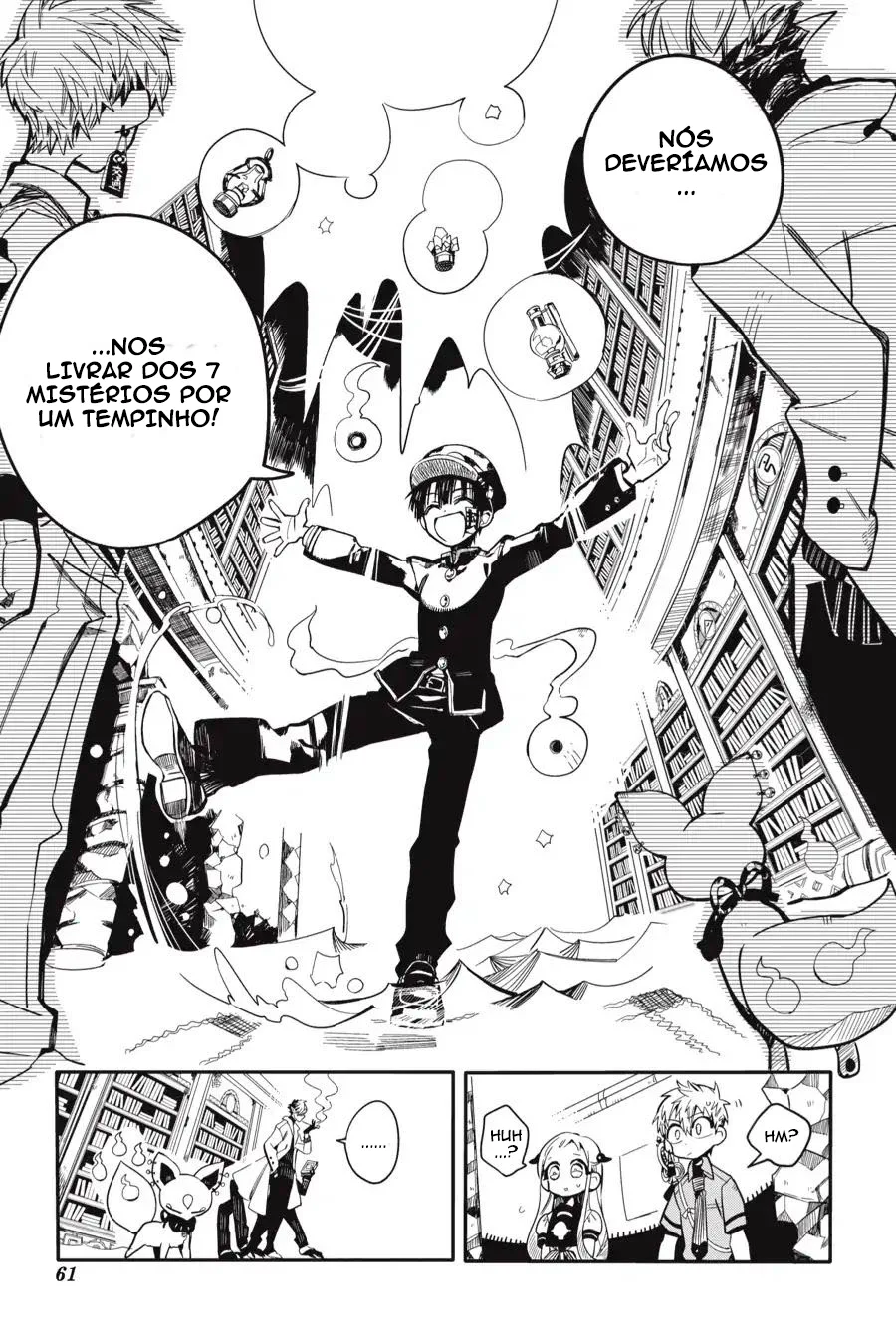 Read Toilet-bound Hanako-kun Português Manga Online