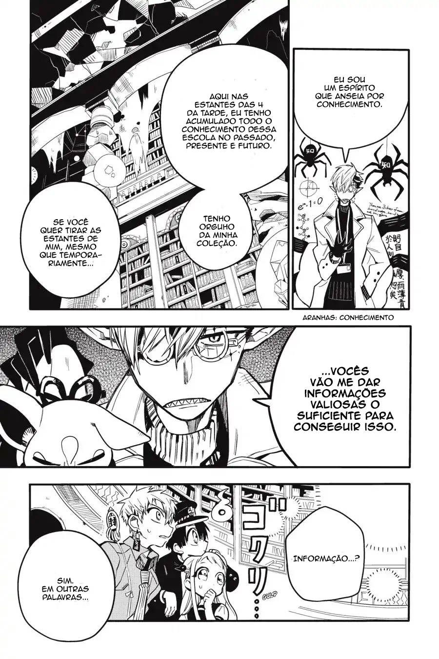 Read Toilet-bound Hanako-kun Português Manga Online