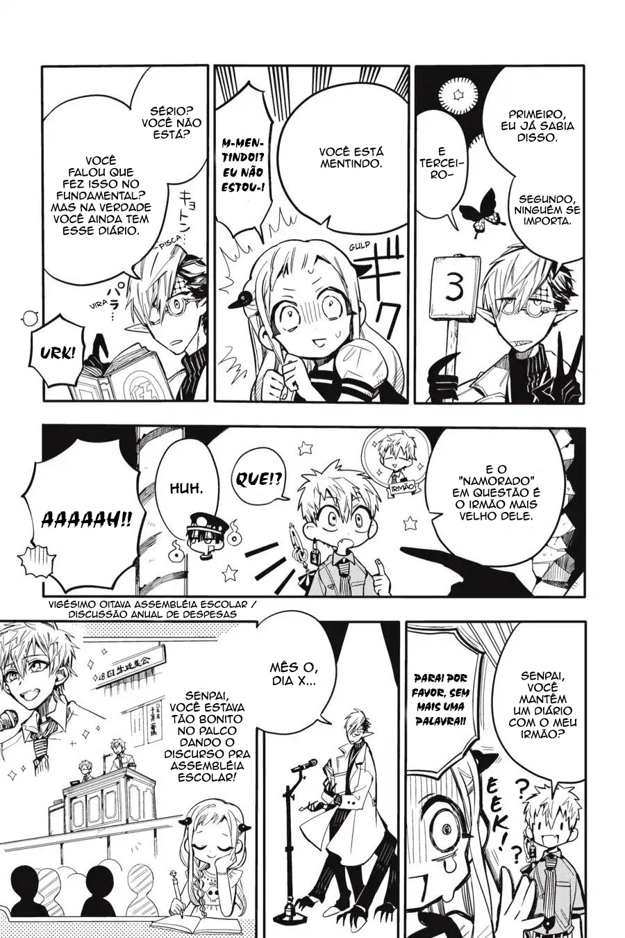 Read Toilet-bound Hanako-kun Português Manga Online