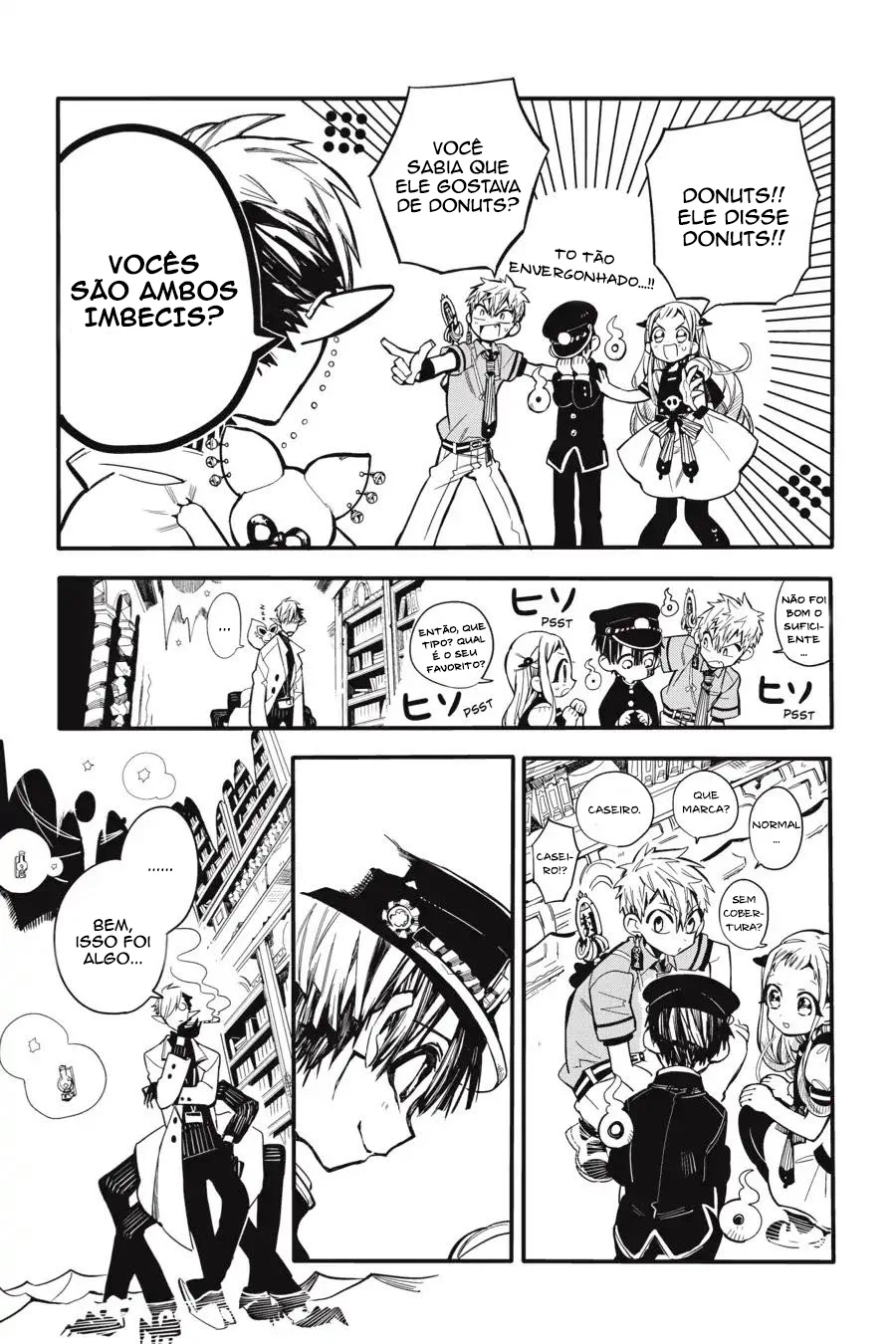 Read Toilet-bound Hanako-kun Português Manga Online