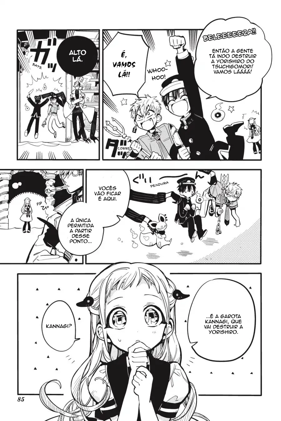 Read Toilet-bound Hanako-kun Português Manga Online