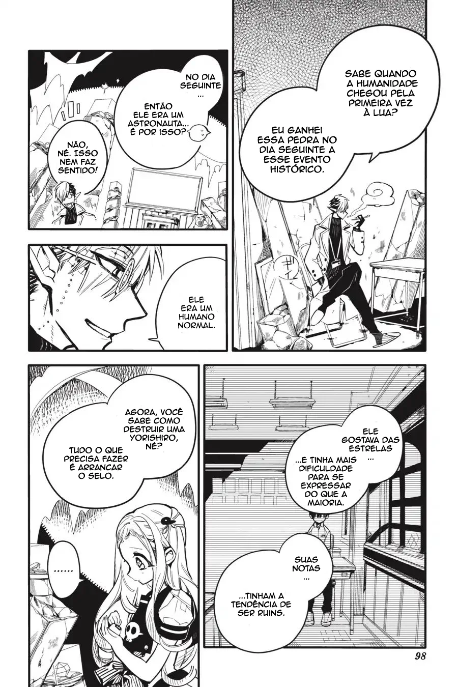 Read Toilet-bound Hanako-kun Português Manga Online