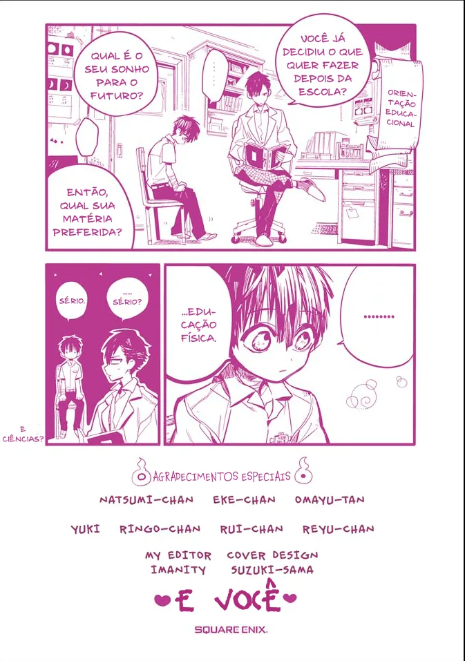 Read Toilet-bound Hanako-kun Português Manga Online