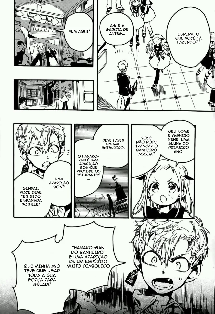 Read Toilet-bound Hanako-kun Português Manga Online