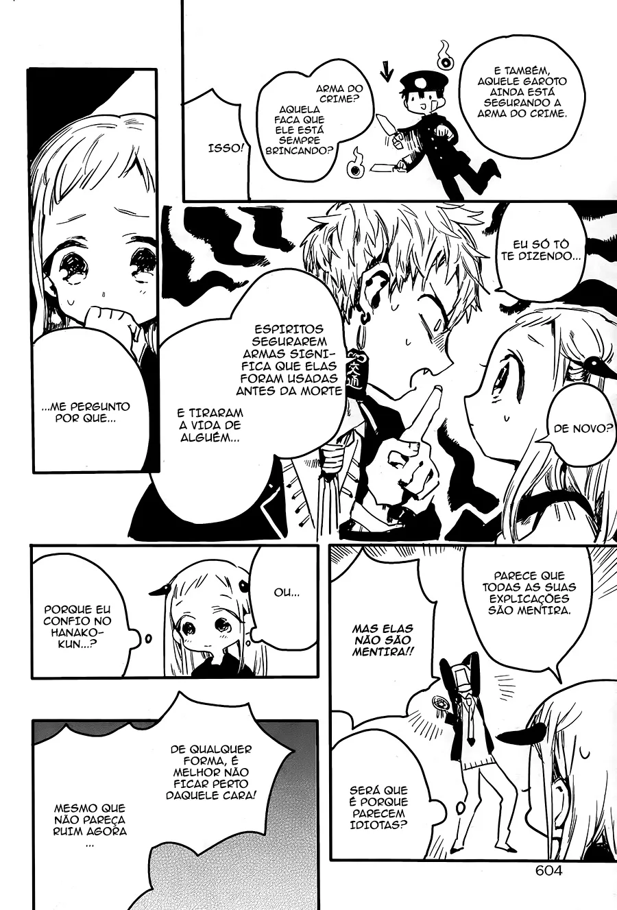 Read Toilet-bound Hanako-kun Português Manga Online