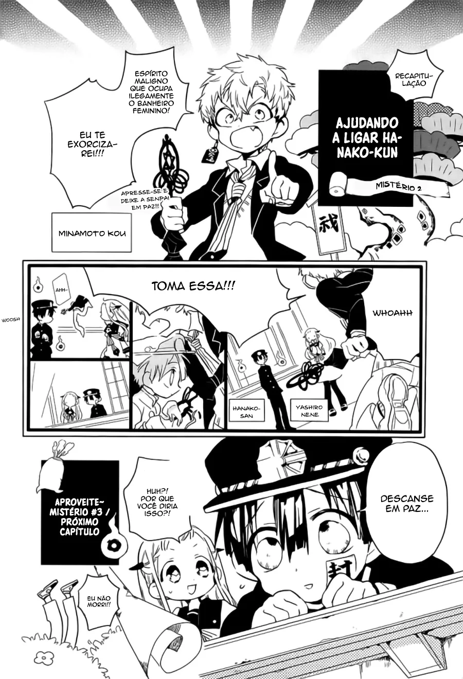 Read Toilet-bound Hanako-kun Português Manga Online