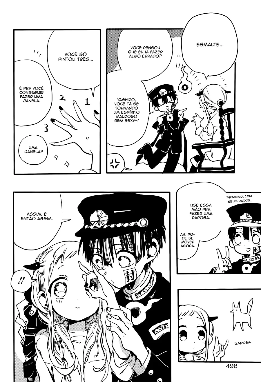 Read Toilet-bound Hanako-kun Português Manga Online