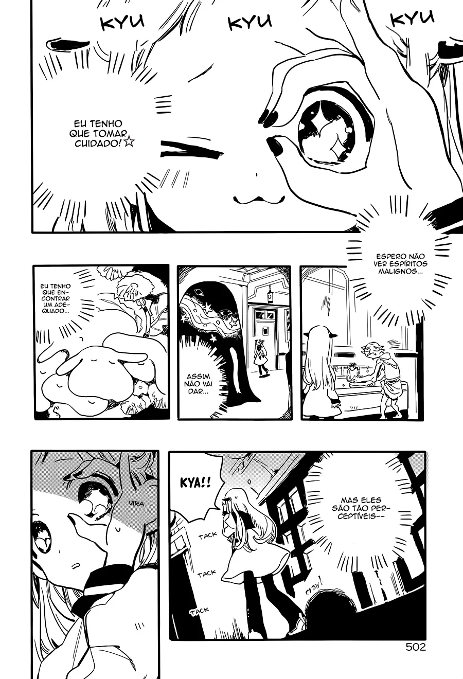 Read Toilet-bound Hanako-kun Português Manga Online