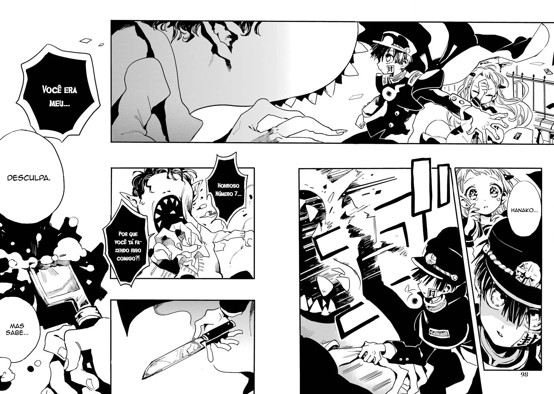 Read Toilet-bound Hanako-kun Português Manga Online