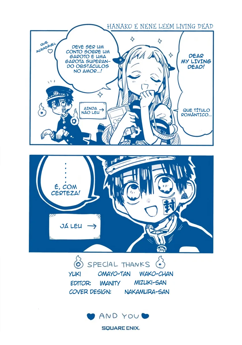 Read Toilet-bound Hanako-kun Português Manga Online