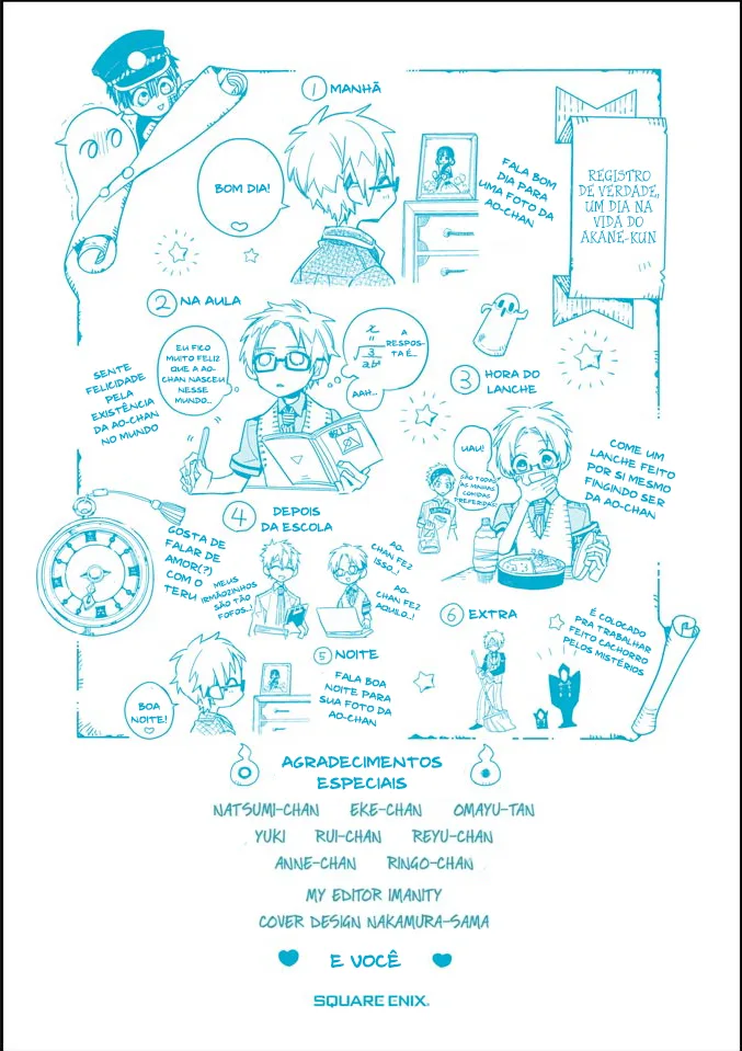 Read Toilet-bound Hanako-kun Português Manga Online