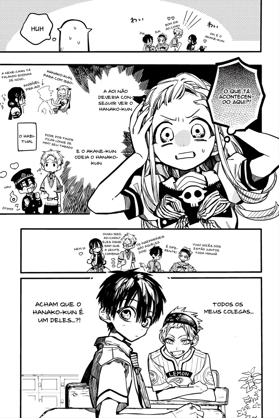 Read Toilet-bound Hanako-kun Português Manga Online