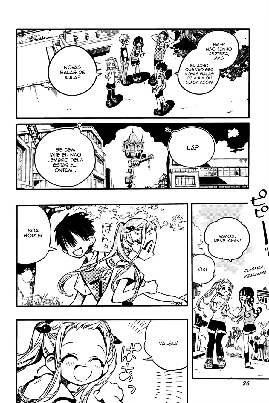 Read Toilet-bound Hanako-kun Português Manga Online