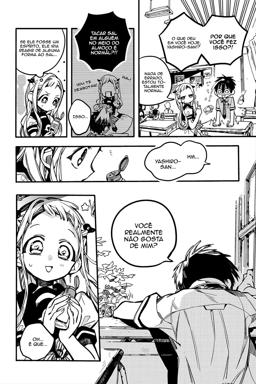 Read Toilet-bound Hanako-kun Português Manga Online