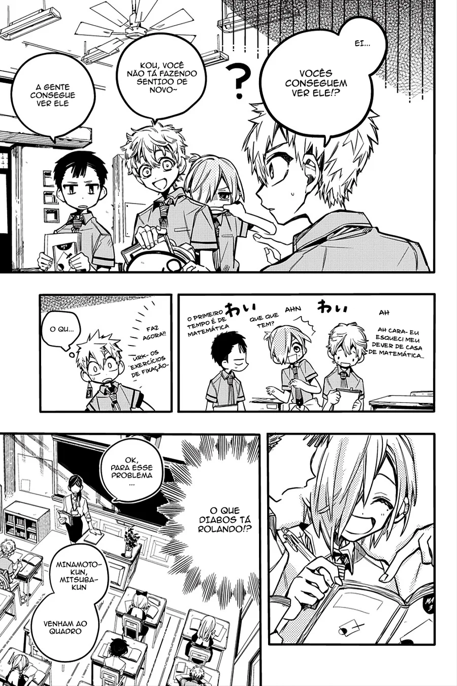 Read Toilet-bound Hanako-kun Português Manga Online