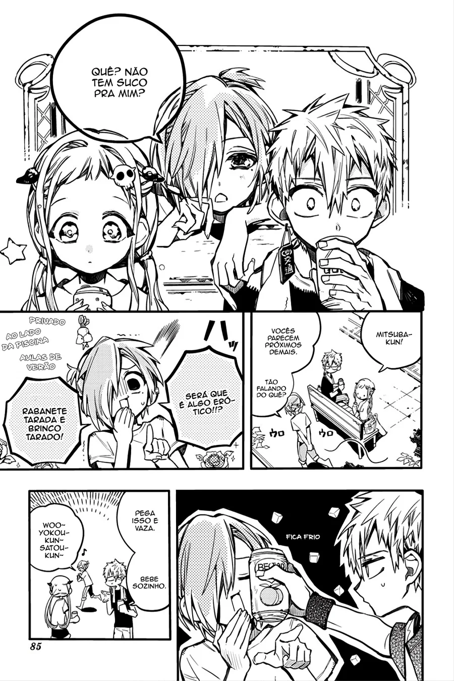 Read Toilet-bound Hanako-kun Português Manga Online