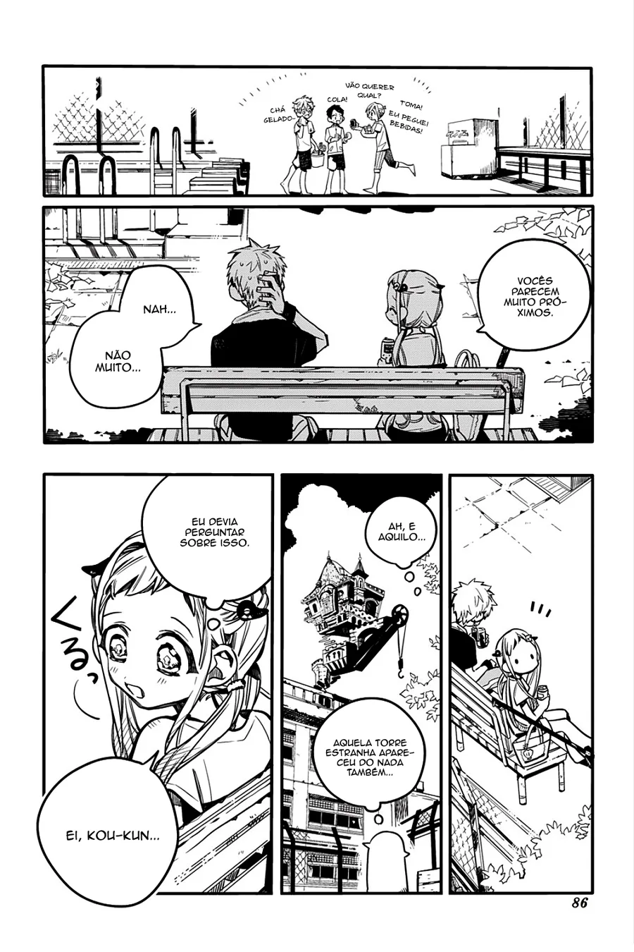 Read Toilet-bound Hanako-kun Português Manga Online