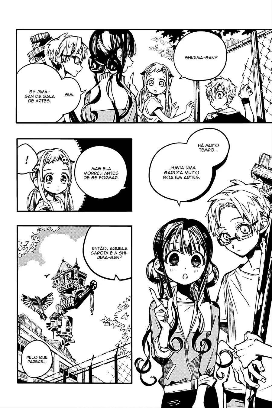 Read Toilet-bound Hanako-kun Português Manga Online