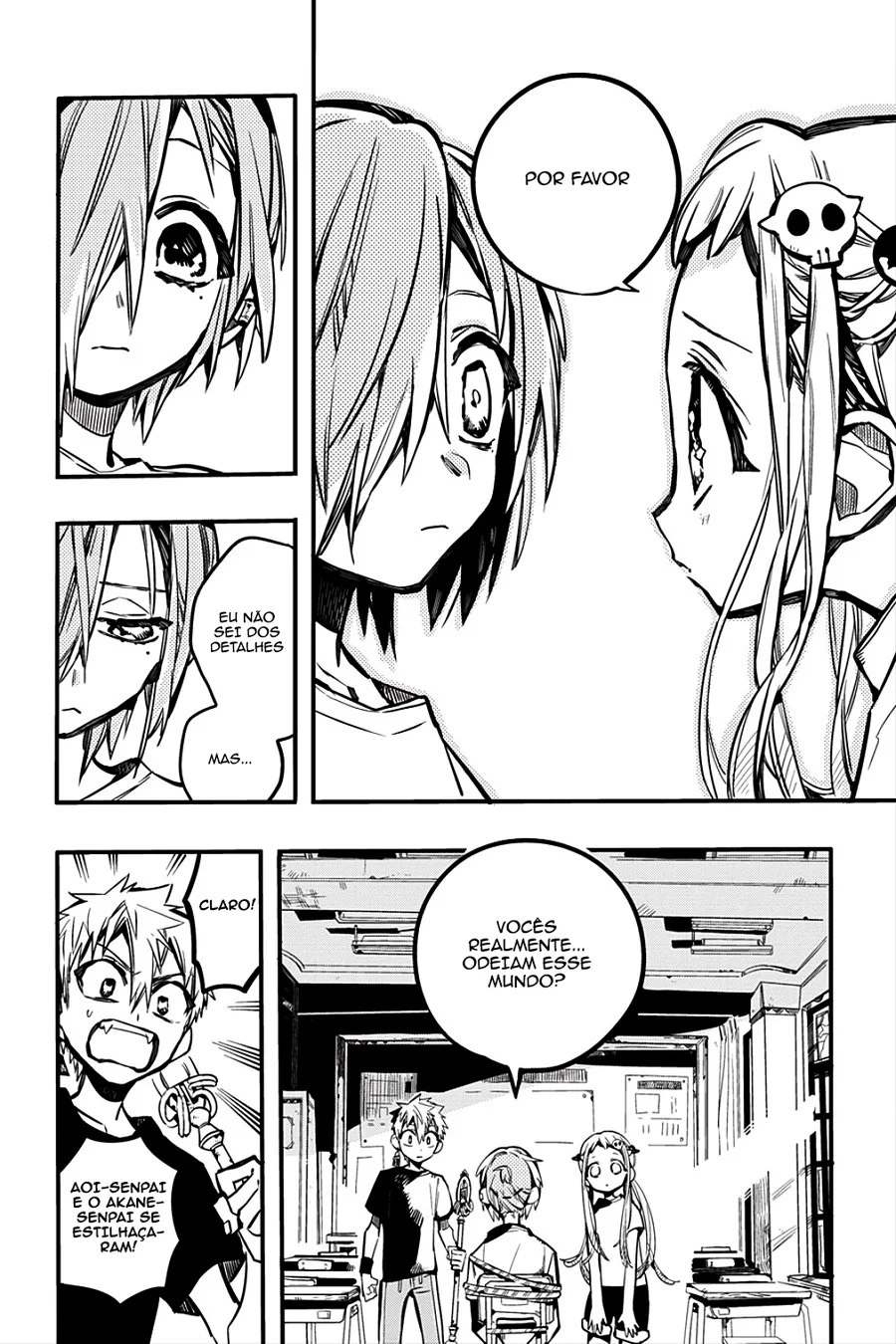 Read Toilet-bound Hanako-kun Português Manga Online